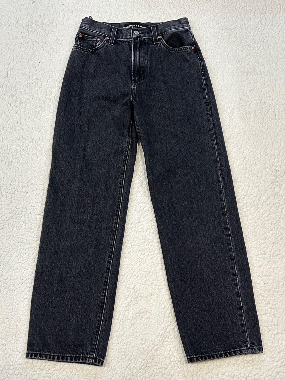 Aritzia Denim Forum The Marlo High Rise Loose 28L Jeans size 23 Organic Cotton